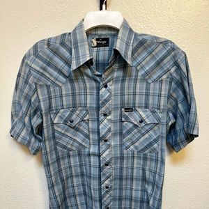 Vintage Wrangler Pearl Snap Western Shirt